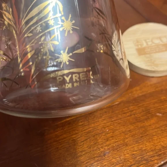 Vintage 4" Mini Glass Pyrex Coffee/Tea Carafe Single Serve 2 Cup - Picture 3 of 6